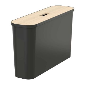 SMARTSTORE COLLECT 46L SLIM PUUKANNELLA MUSTA