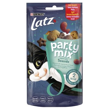 PURINA LATZ PARTY MIX SEASIDE MIX 60 G