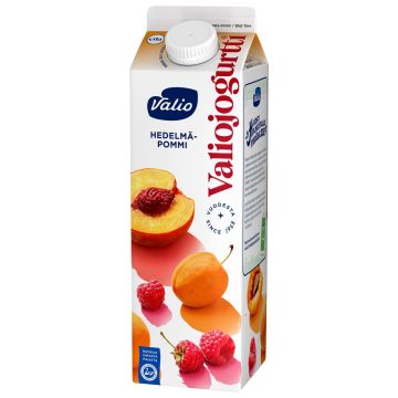 VALIO JOGURTTI HEDELMÄPOMMI LAKTON 1KG