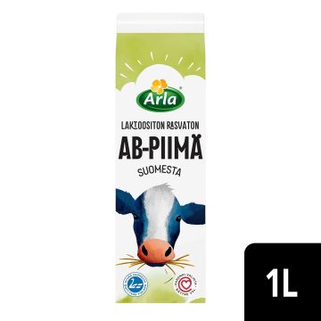 ARLA AB-PIIMÄ LAKTON RASVATON SUOMI 1L
