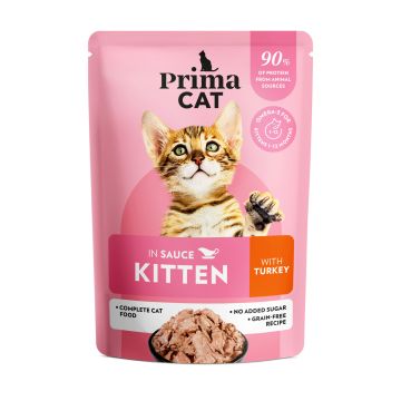 PRIMACAT CLASSIC KALKKUNAA KASTIKKEESSA PENNUT 85 G