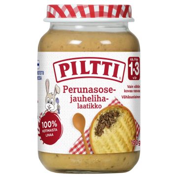 PILTTI PERUNASOSEJAUHELIHALAATIKKO 1-3V 190 G
