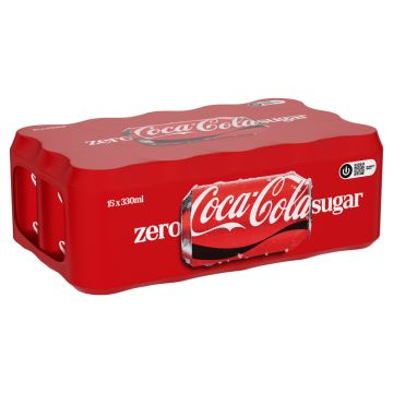 COCA-COLA ZERO 0,33 TLK 15-PACK 4,95 L