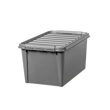 SMARTSTORE RECYCLED 46 L SÄILYTYSLAATIKKO KANNELLA ANTRASIITTI