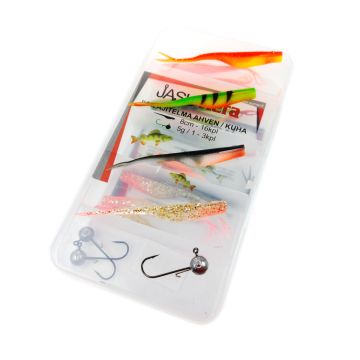 JASU TIERA JIGILAJITELMA 8 CM 16 KPL + JIGIPÄÄT