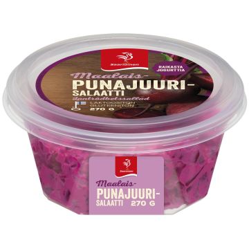 SAARIOINEN MAALAISPUNAJUURISALAATTI 270 G