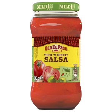 OLD EL PASO THICK'N' CHUNKY SALSA MILD 340 G
