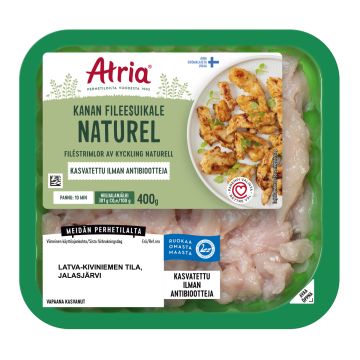 ATRIA KANAN FILEESUIKALE MAUSTAMATON 400 G