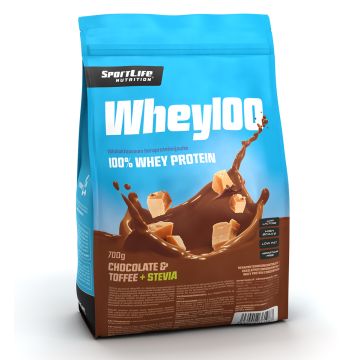 SPORTLIFE NUTRITION WHEY100 HERAPROTEIINI SUKLAA-TOFFEE 700 G