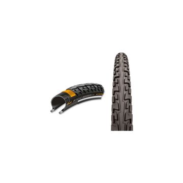 CONTINENTAL RIDE TOUR ULKORENGAS 28" 32-622 PISTOSUOJATTU, MUSTA