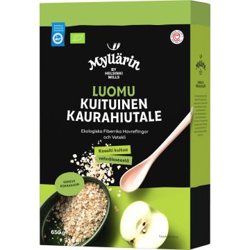 MYLLÄRIN KAURAHIUTALE LUOMU LESEINE 650 G