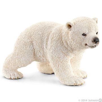 SCHLEICH POLAR BEAR CUB WALKING