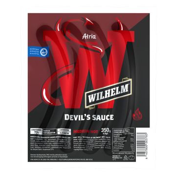 ATRIA WILHELM DEVIL'S SAUCE GRILLIMAKKARA 350 G