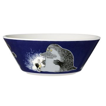 ARABIA MUUMI KULHO 15 CM MÖRKÖ TUMMANSININEN