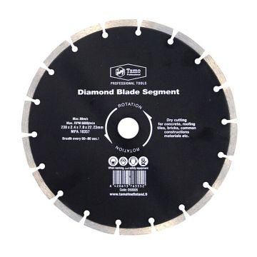 TAMO TIMANTTILAIKKA SEGMENTTI 230MM