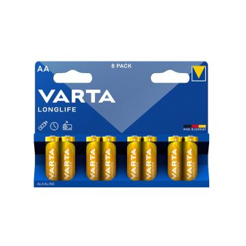 VARTA PARISTO LONGLIFE AA 8-PACK