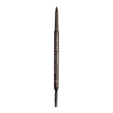LUMENE LONGWEAR EYEBROW DEFINER KULMAKYNÄ 3 HARMAANRUSKEA