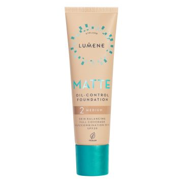 LUMENE MATTE OIL-CONTROL MATTAMEIKKIVOIDE SPF20 2 MEDIUM