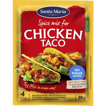 SANTA MARIA TEXMEX CHICKEN TACO SPICE MIX 28 G