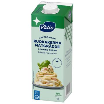 VALIO RUOKAKERMA 15% LAKTON 1L