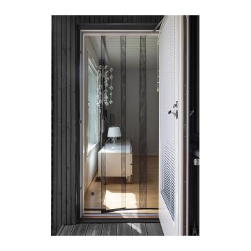 ÖTÖKKÄ 4-LAMELLIVERHO ECO MUSTA