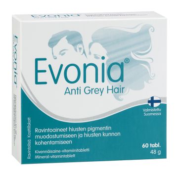 EVONIA ANTI GREY HAIR 60 KPL