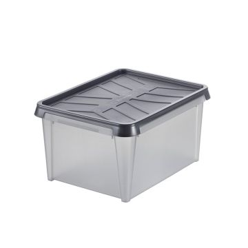SMARTSTORE DRY 55 L SÄILYTYSLAATIKKO KANNELLA ANTRASIITTI