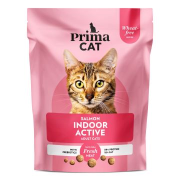 PRIMACAT TÄYSRAVINTO LOHI AIKUISILLE SISÄKISSOILLE 1,4 KG