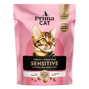 PRIMACAT VILJATON TÄYSRAVINTO KALKKUNA STERILIZED 1,4 KG