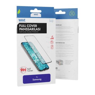 WAVE FULL COVER PANSSARILASI, SAMSUNG GALAXY A53 5G, MUSTA KEHYS