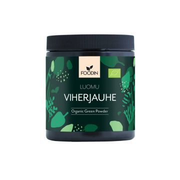 FOODIN VIHERJAUHE LUOMU 200 G