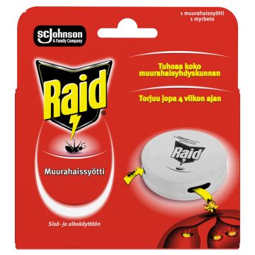 RAID MUURAHAISSYÖTTI 1 KPL