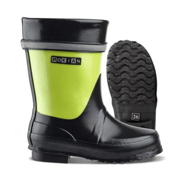 NOKIAN LASTEN KUMISAAPAS VIKLA 25 MUSTA/LIME
