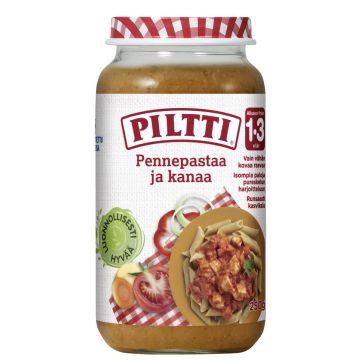 PILTTI PENNEPASTAA JA KANAA 15KK 250 G
