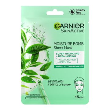 GARNIER MOISTURE BOMB KOSTEUTTAVA KANGASNAAMIO NORMAALILLE JA S 32 G
