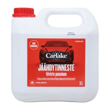 CARLAKE LONGLIFE JÄÄHDYTINNESTE TIIVISTE PUNAINEN 3 L