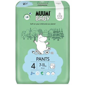 MUUMI BABY WALKERS 4 7-11KG 40 KPL