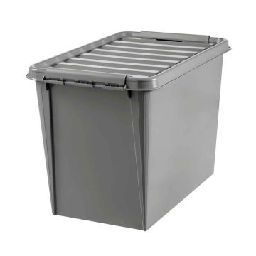 SMARTSTORE RECYCLED 66 L SÄILYTYSLAATIKKO KANNELLA ANTRASIITT