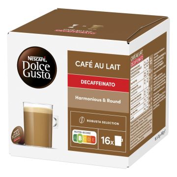 NESCAFE DOLCE GUSTO CAFÉ AU LAIT KOFEIINITON 16 KAPS 160 G