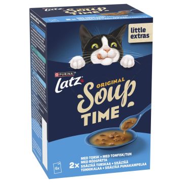 PURINA LATZ SOUP FISH SELECTION 6*48G 288 G