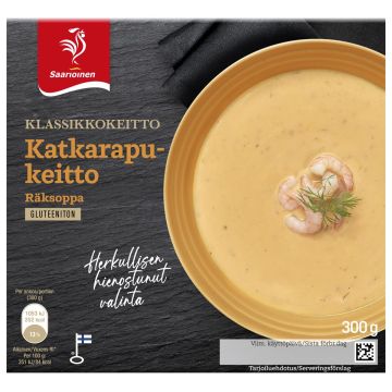 SAARIOINEN KATKARAPUKEITTO 300 G