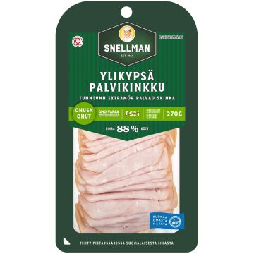 SNELLMAN OHUEN OHUT YLIKYPSÄ PALVIKINKKU 270 G