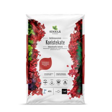 KEKKILÄ KORISTEKATE ANTIIKINPUNAINEN 45L
