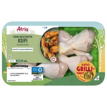ATRIA KANAN KOIPI MAUSTAMATON 800 G