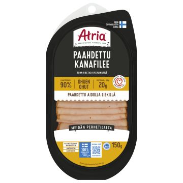 ATRIA OHUEN OHUT PAAHDETTU KANAFILEE 150 G
