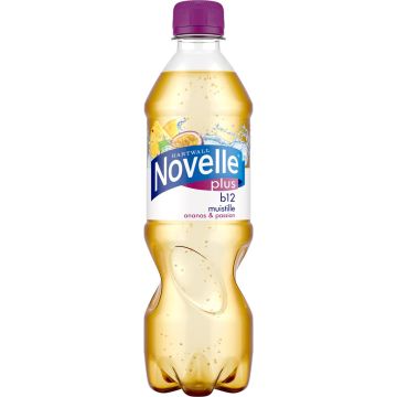 HARTWALL NOVELLE PLUS B12 MUISTILLE ANANAS-PASSION KMP 500 ML