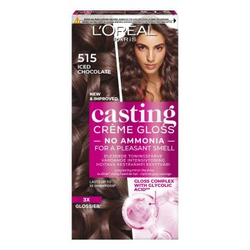 LOREAL CASTING CRÈME GLOSS 515 CHOCOLATE TRUFFLE VAALEANRUSKEA