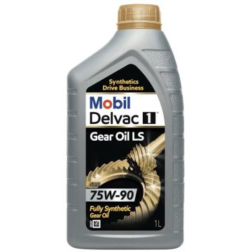 MOBIL DELVAC 1 GEAR OIL LS 75-90W VAIHTEISTOÖLJY 1 L