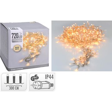 LED 720 PERUSVALOSARJA LÄMMIN VALKOINEN, VAALEA JOHTO, SISÄ- JA