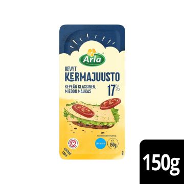 ARLA KETTERÄ KERMAJUUSTO 17% VIIPALE 150 G